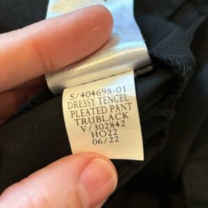 Gap Dressy Pleated Wide Leg Pant Tru Black 8P